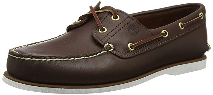 Timberland Men's Classic Two-Eyelet Rubber-Sole Boat Shoe Review